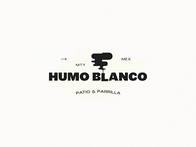 Humo Blanco (Logo) branding design food graphic design grid icon illustration logo symbol