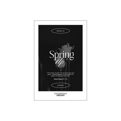 Spring Catalog Design adobe black and white catalog design graphic design illustrator indesign layout minimalism minimalist typography