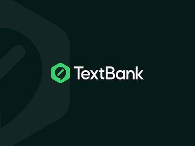 TextBank | Logo Design by Logolivery.com communication contact design graphic design green logo logolivery logotype messaging safety sms text typing vector white