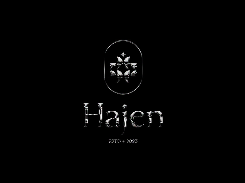 Hajen Jewerly Brand Logo Design brand design branding jewelry logo logo logo design luxury design luxury logo