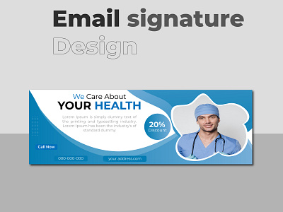 Email Signature Design Template design email signature gmail signature graphic design signature template