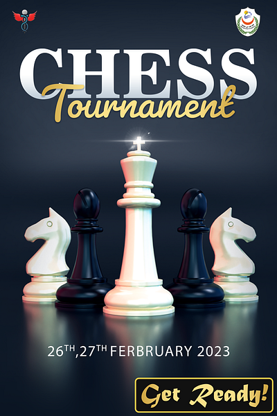 Chess Tournament ad 3d ai branding design graphic design ilistratour illustration pho phohotoshop