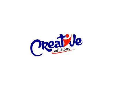 Creative Solutions Logo Design branding creative solutions logo design graphic design logo