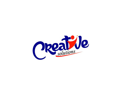 Creative Solutions Logo Design branding creative solutions logo design graphic design logo