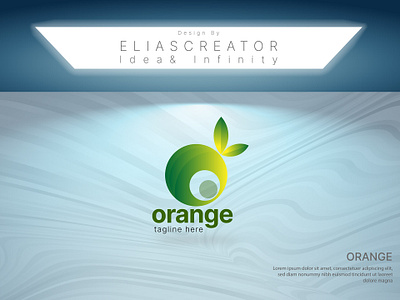 Orange Company Logo Design branding graphic design logo orange company logo design