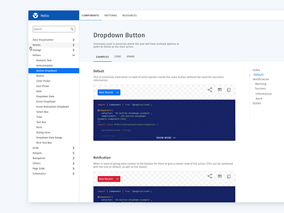 Component view - Design System component component view design system dropdown button sketch user interface