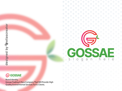 GOSSAE G Logo Design branding g logo design graphic design logo