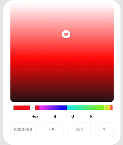 Color picker dailyui