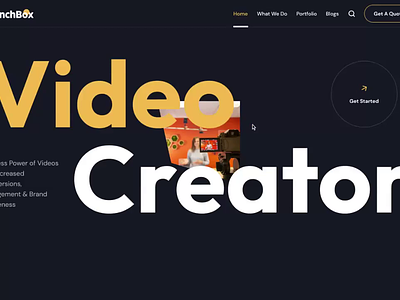 Video Creator animation branding creator design editor graphic design logo minimal motion graphics ui uiux uiuxdesign video video creator video creator ui
