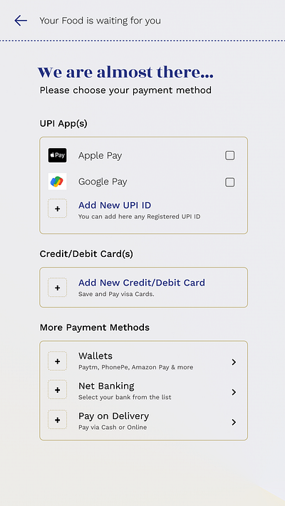 Day 2 - Credit Card Sign Out Page (100 Days Daily UI Challenge) ui