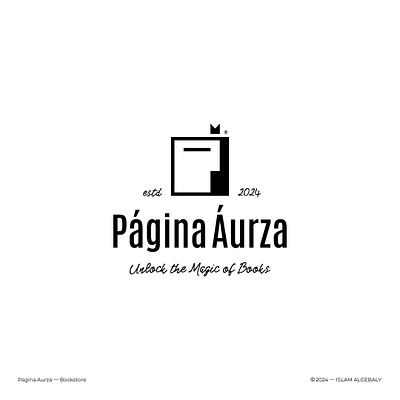 Página Áurza© — Bookstore — se 🇸🇪 📚 bookstore branding brandingdesign companylogo graphic design icon logo logomark mark