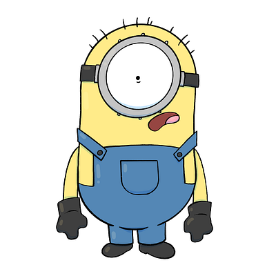 Let's draw a Minion! cartoon cartoons character how to illustration