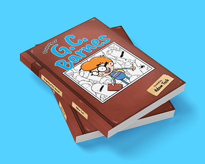 Property of G.C. Barnes - a graphic novel book design cartoon cartoons character design graphic novel illustration