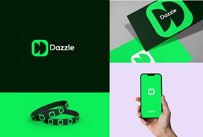 Dazzle Logo Design app icon app logo branding branding design custom custom logo graphic design logo logo design logo designer logo icon logo mark logos mark music logo professional logo
