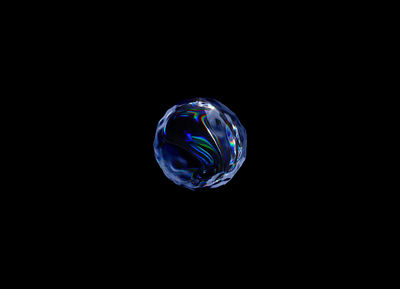 AI visual design distortion 3d 4d ai app branding glass graphic design sphere ui ux visual design