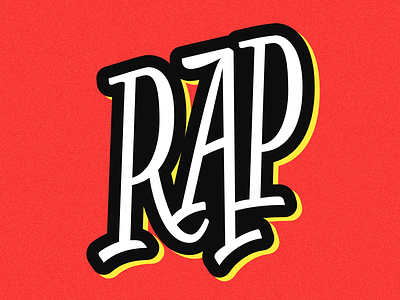 Rap affinitydesigner branding customtype design illustration logo logotype typography vector