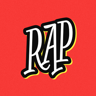 Rap affinitydesigner branding customtype design illustration logo logotype typography vector