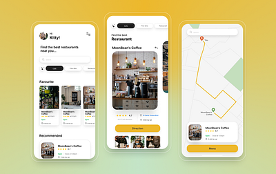 Restaurant Finder App! ui