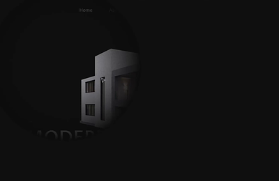 Flashlight effect in Figma animation architecture black design figma flash modern simple