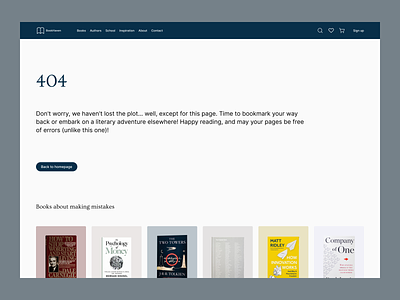 404 page 404 404 page books branding cta design design exploration figma landing page product design shop ui ui design ux ux design webdesign website