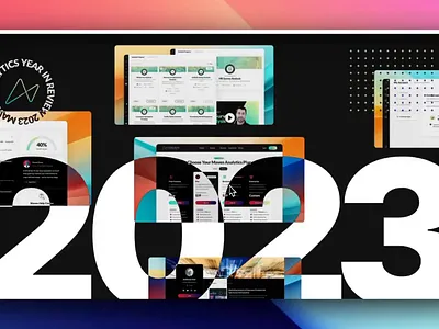 Year in Review - Maven Analytics analytics business intelligence data analyst data analytics design e learning landing page maven analytics online training ui ui design web design website design year in review