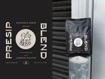 PRESIP BLEND branding graphic design illustration lamb logo sheep