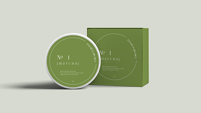 Packaging for matcha branding coffee bag graphic design