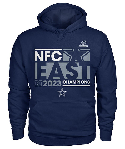 Dallas Cowboys 2023 NFC East Division Champions Conquer Shirt