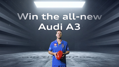 Win Audi A3 by Audi Centre Perth x West Coast Eagles ads advertising animation design graphic design logo motion graphics social tvc video youtube