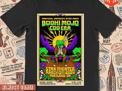 Bodhi Mojo Coo Era Mar 15-2024 Star Theater Portland OR poster