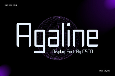 Agaline Font | Craft Supply Co font lettering typeface