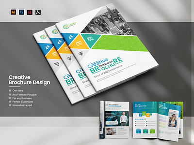 Brochure Design animation annual report branding brochure brochure design graphic design logo magazine motion graphics