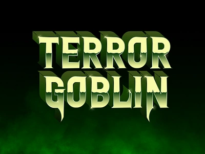 Terror Goblin 1980s 70s type 80s font 80s metal 80s type design goblin green horror horror typography illustrator metal type retro type terror terror goblin type type design typography vector vintage type