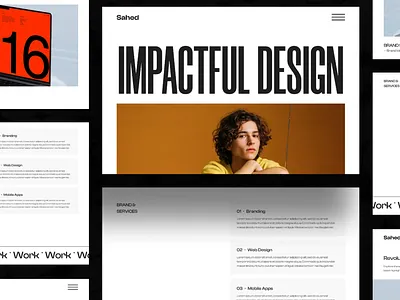 Personal Portfolio Website agency design digital agency personal website portfolio ui ux web website