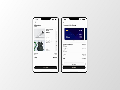 Daily UI: Minimal E-commerce Checkout app design checkout checkout e commerce e commerce figma minimal design minimal e commerce ui ui design ux design visual design