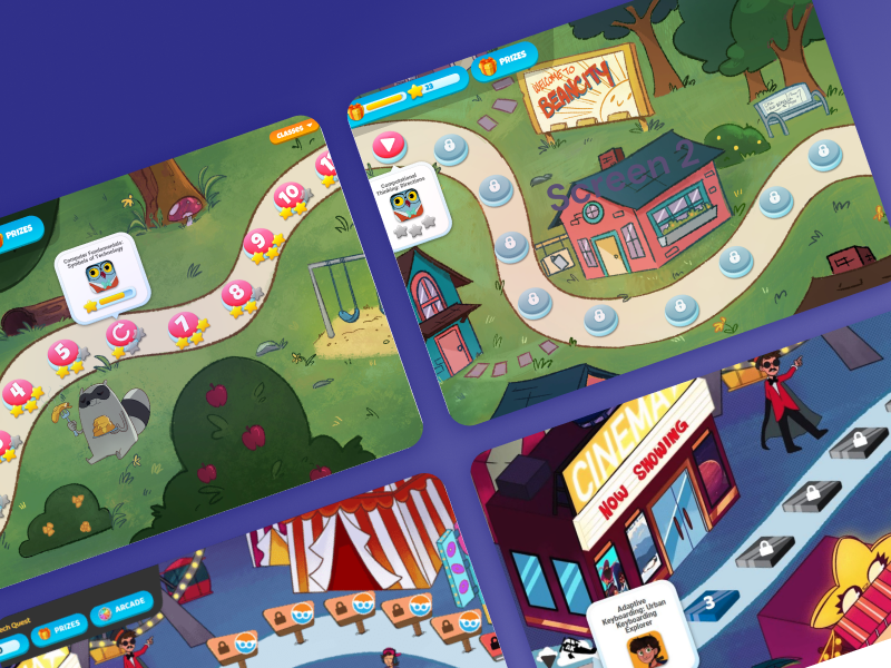 Tech Quest - Digital Literacy app branding design graphic design ui ux web website