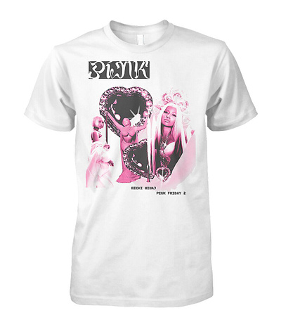 Nicki Minaj Pink Friday 2 Heart Collage Shirt