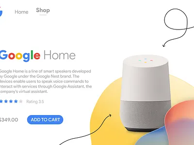 Product Design for Google Home branding figma graphic design logo product design ui