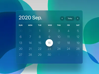 Calendar calendar ui