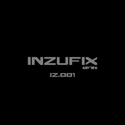 inzufix series font IZ.001 design font graphic design illustration typography