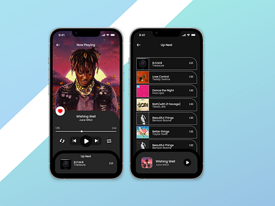 Music Player challenge dailyui day09 day9 musicplayer ui