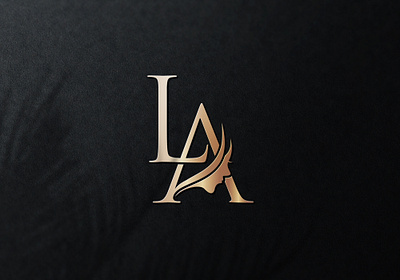 LA Aesthetic Luxury Logo aesthetic beauty brand identity branding creative design designgraphic graphic design la logo logofolio logos logotyoe luxury luxurylogo minimalist mockup monogram portofolio vector