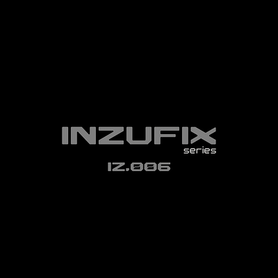 inzufix series font IZ.006 design font graphic design illustration typography