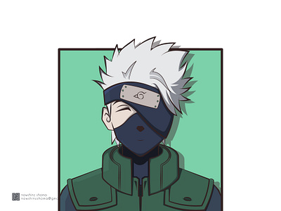 Hatake Kakashi fan art fan illustration hatake kakashi illustration kakashi naruto