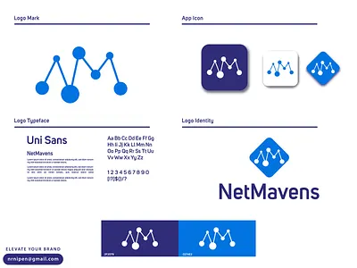 NetMavens Logo Brand Guidelines brand designer brand identity guidelies branding company branding fiverr logo graphic design icon lettering logo logo design logo designer logo for network logo inspiration logo mark logos net icon net logo network logo branding simple branding visual identity