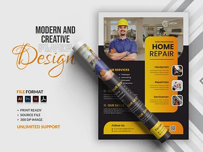 Home Repair Flyer flyer home repair flyer ordibyte