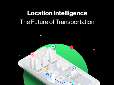 Location Intelligence design future graphic design illustration intelligence location mobile sdk tracking transportation ui ux