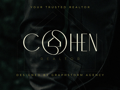 Cohen - Realtor Logo Design | Wordmark - Logotype branding elegant logo graphic design logo logodesign logodesigner logotype luxurious logo luxury logo real estate logo realtor logo wordmark