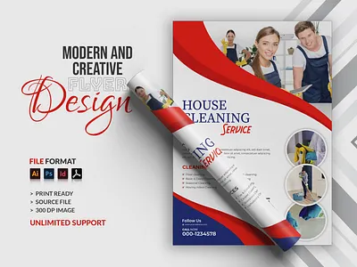 House Cleaning Flyer flyer design house clean flyer ordibyte