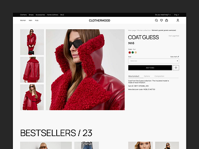 E-commerce/Product Card clothes clothing concept design e commerce ecommerc fashion onlinestore product card ui ui concept web design